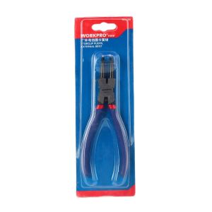 万克宝原装正品优质铬钒钢材浸塑手柄外弯卡簧钳