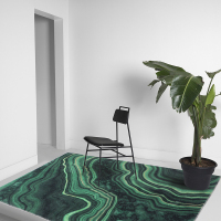 家柏饰(CORATED)北欧个性创意艺术田园客厅地毯家用风现代轻奢房间沙发垫