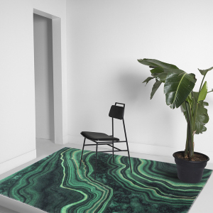 家柏饰(CORATED)北欧个性创意艺术田园客厅地毯家用风现代轻奢房间沙发垫