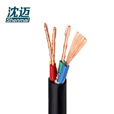 沈迈 护套软电线 ZR-RVV-4*0.5mm²(95米) /捆