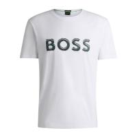 Hugo boss男士短袖T恤透气吸汗棉氨纶舒适休闲男装