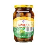 三和四美 酱菜 喝粥下饭咸菜 萝卜头 375g*1瓶 扬州特产 中华老字号