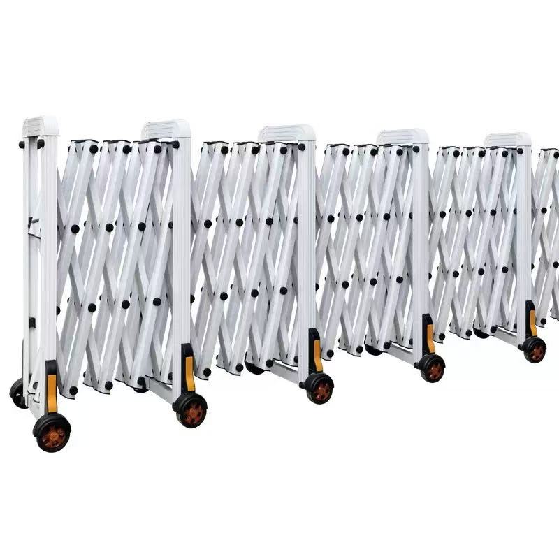 知田 铝合金伸缩围栏 隔离护栏 高1.6米 米