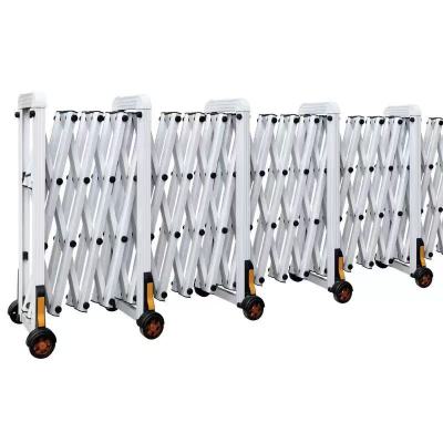 知田 铝合金伸缩围栏 隔离护栏 高1.6米 米