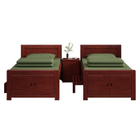 鋆珑 单人床带1个床头柜 可定制 张