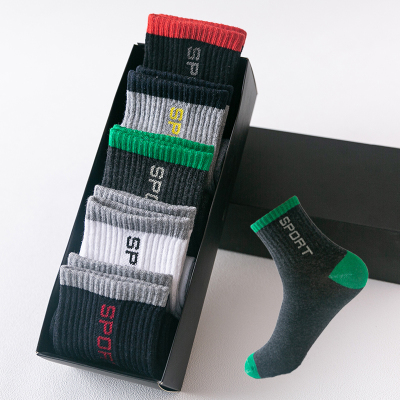 初愫Gonear5双时尚新款复古新春款中筒男袜子