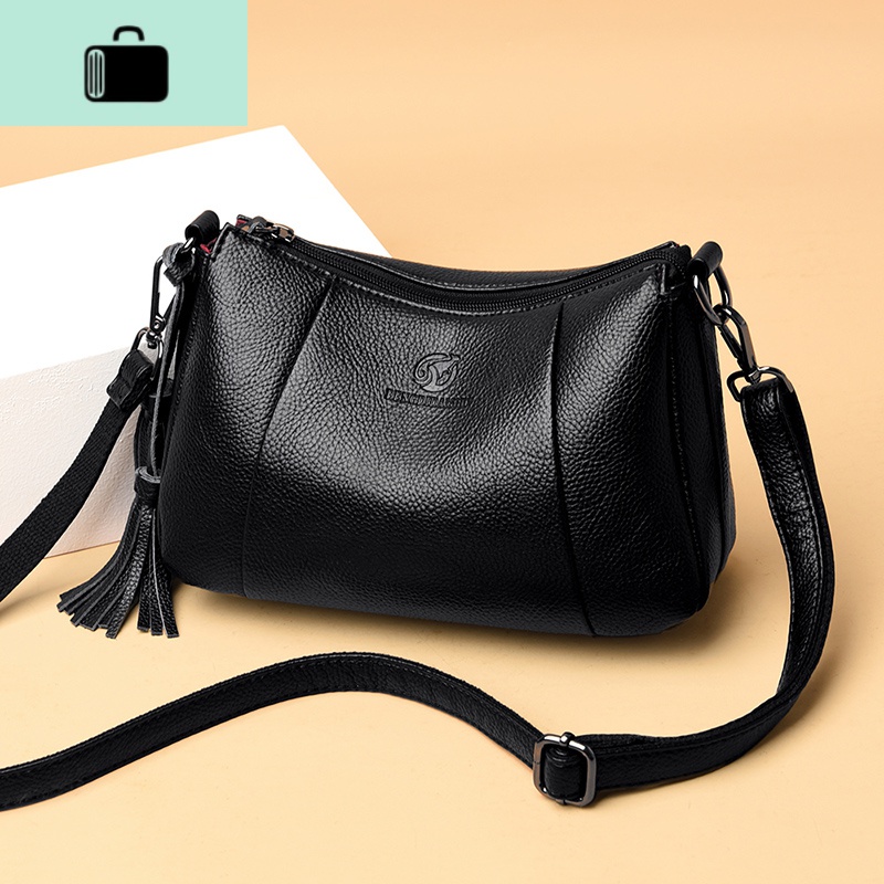 包包女中老年斜挎包休闲2020新款时尚百搭软皮妈妈单肩小包大容量NEW LAKE女斜挎包