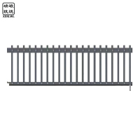 瑞琅玟珑 空降栅栏道闸杆 RL-KJDZ04 米