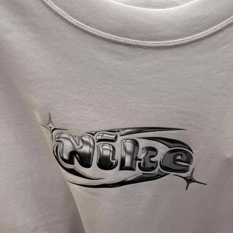 NIKE耐克长袖T恤运动休闲针织圆领女装FQ5675-100 D