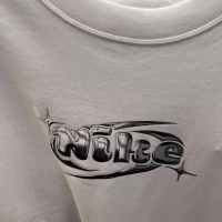 NIKE耐克长袖T恤运动休闲针织圆领女装FQ5675-100 D