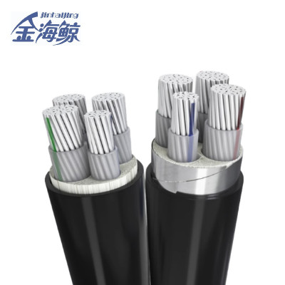 金海鲸 阻燃铠装铝电缆ZCYJLV223×120 米