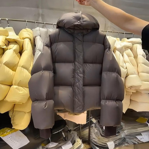 2025年新款棉服女冬短款加厚时尚棉衣韩版宽松设计感棉袄休闲外套