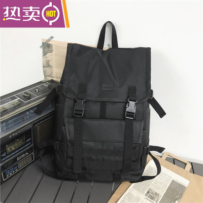 NEWLAKE2021新款潮流双肩包外出旅游运动个性休闲背包男女大容量书包学生关注店铺和收藏包包拍下送钥匙扣