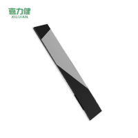 喜力健 自粘PVC地脚线 亮黑色-长3M*高0.12M*3MM 条