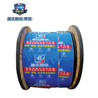 固达电缆 铜芯低压软电线 VVR-4*25 米