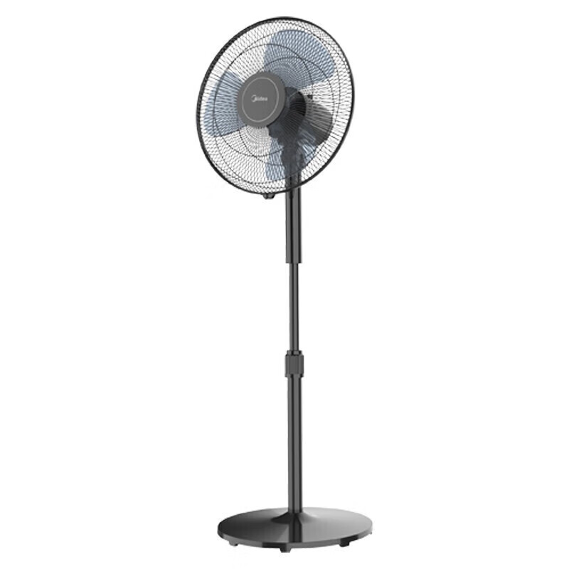 美的(Midea)落地扇家用摇头宿舍台扇立式三叶机械式电风扇FSA40XE
