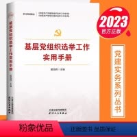 [正版]2023年基层党组织选举工作实用手册红旗出版社新时代党支部党务换届选举工作制度手册书基层组织选举工作学习党建知