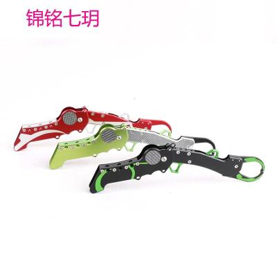 折叠控鱼夹 控鱼钳 提鱼工具 厂 带高档钳套