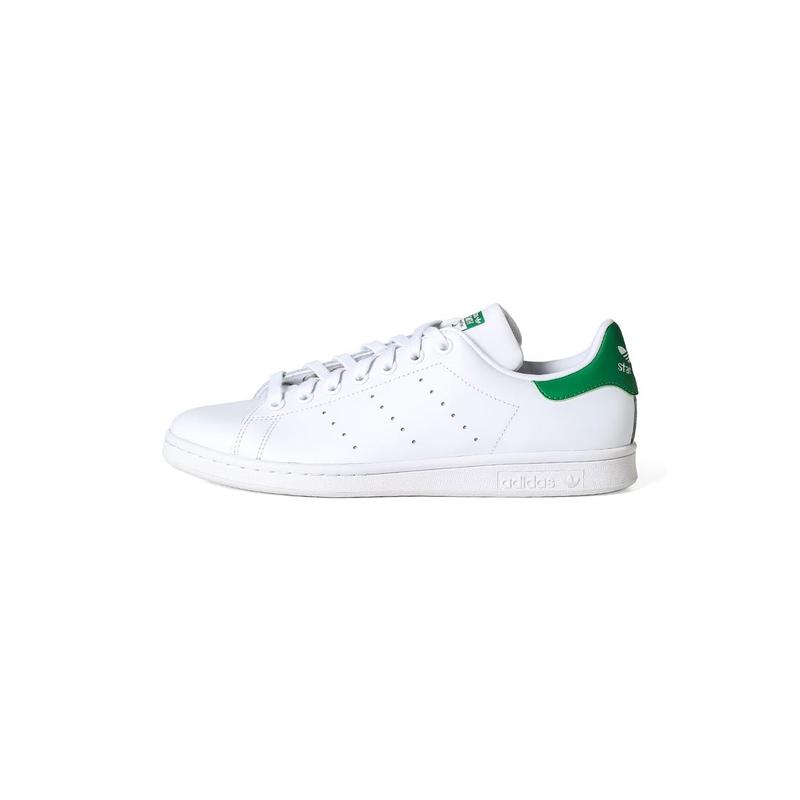 阿迪达斯(adidas)阿迪达斯休闲板鞋白色绿色真皮拼接舒适百搭运动