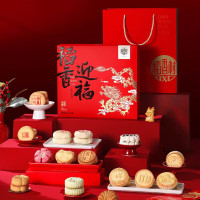 稻香村DXC传统中式糕点混合口味1600克盒装经典传承美味享受