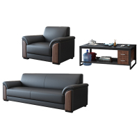 依韵珂会客沙发192*78*81cm(1+3+火烧石茶几)套