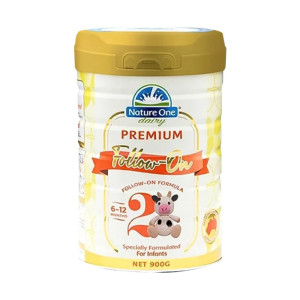 新包装-澳洲进口奥纯冠Nature One Dairy铂金版婴幼儿二段奶粉900g2段适合6个月以上富含乳铁蛋白
