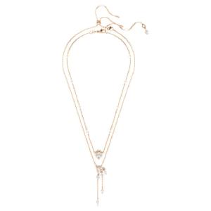 Swarovski精致龙凤项链女时尚气质休闲吊坠送女友闺蜜生日情人节七夕礼物 White