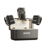 金运MX3多功能无线领夹麦一拖二