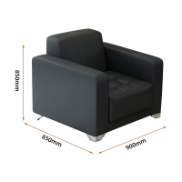 单人沙发三圣W14 850*850*900mm