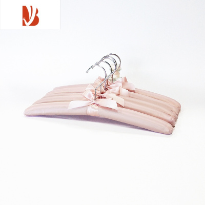 三维工匠室内衣架家用挂衣挂钩包布海绵防滑服装店布艺棉衣撑子卧室