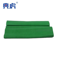 典虎 绝缘胶皮 绿色条纹10mm*1m*10m 卷