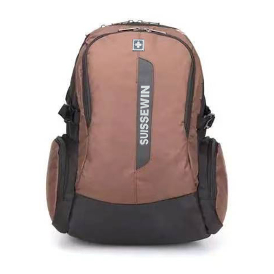 SUISSEWIN男士双肩包商务休闲耐磨防水大容量多隔层潮流背包SN8351