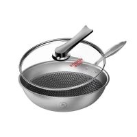 康巴赫(KBH)特质钻石不粘炒锅32cm CFC32A1