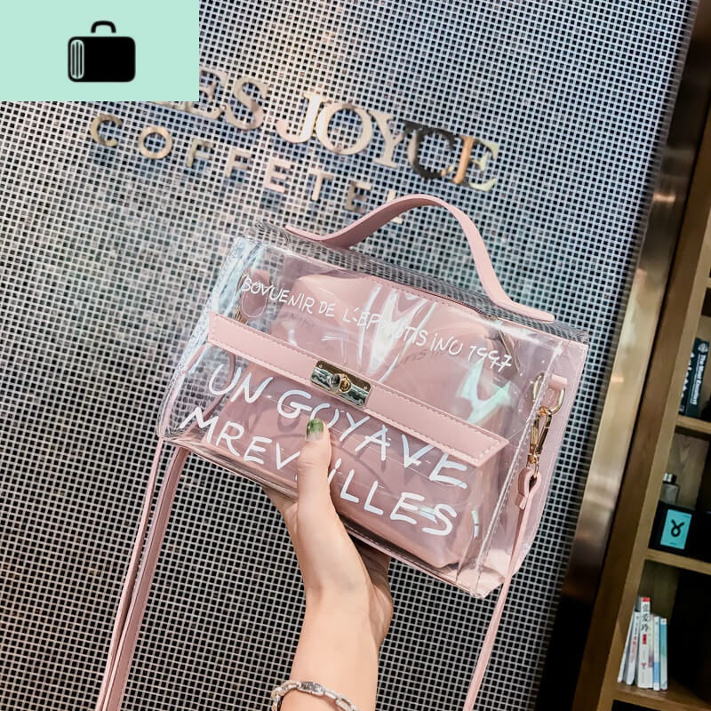 小包包女2020夏季新款韩版时尚网红手提子母单肩包社会包包女学生NEW LAKE女士单肩包