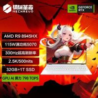 [政府补贴]机械革命(MECHREVO)机械革命蛟龙16Pro游戏本 R9-8945HX 5070灰 300Hz 2.5K 32G+1T 游戏笔记本电脑