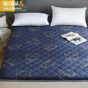 床垫1.8m床垫被褥子双人1.5米榻榻米海绵垫子加厚单人学生床褥1.2 三维工匠