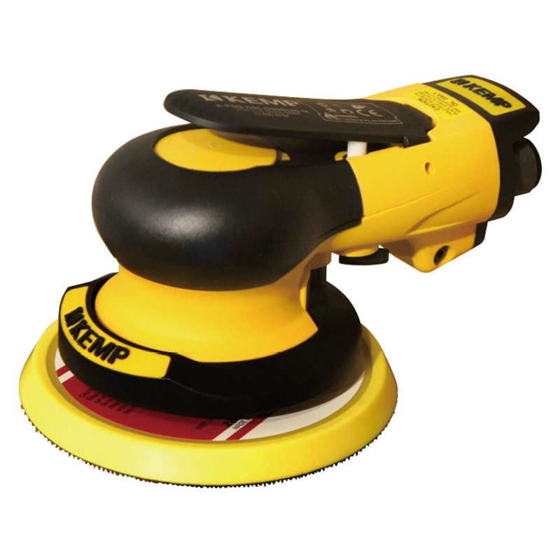 KEMP肯普5吋圆形偏心气动打磨机-不吸尘式A-FSG-O51-O50R120-N