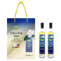 润心 有机生榨山茶油 500ml*2