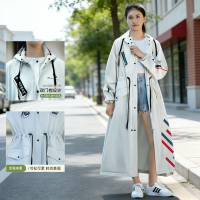 正雨电动车雨衣成人外穿长款全身防暴雨单人摩托骑行男女学生雨披9063