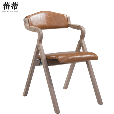 蕃蒂餐椅橙色把