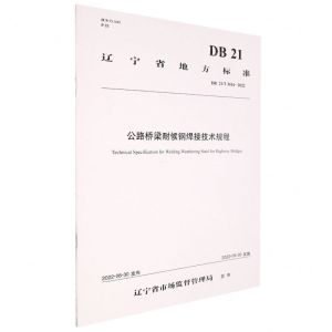 [N]公路桥梁耐候钢焊接技术规程(DB21T3616-2022)/辽宁省地方标准-151144355