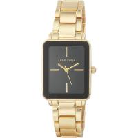 Anne Klein手表女计时码表石英矩形26毫米矿物玻璃商务休闲女表