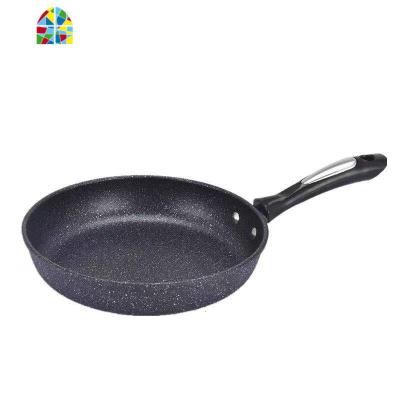 加厚底平底锅煎锅锅不粘少油烟电磁炉燃气 FENGHOU 26CM加厚平底锅带盖