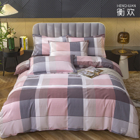衡欢(HENGHUAN)全棉加厚生态磨毛床单款三件套 RZ-CP07/套 1.2m床用升级加厚款