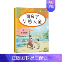 [单册]同音字训练大全 小学通用 [正版]小学生词语积累大全训练1一6年级量词重叠词叠词成语知识手册人教版aabb ab