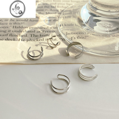 JiMi法式高级感无耳洞耳骨夹简约气质网红耳夹韩国设计感个性耳环耳饰