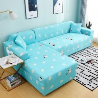 萬能沙发套罩全包布艺沙发垫皮弹力沙发罩全盖四季通用组合 企鹅先生 M码(沙发长度145-185cm适用,用于双人位沙发)