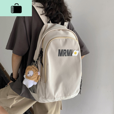 书包女韩版高中原宿ulzzang大学生电脑包古着感大双肩包2020新款NEW LAKE