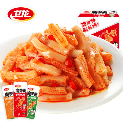 卫龙魔芋爽盒装360g20小包风吃海带多口味酸辣味麻辣味香辣味豆干