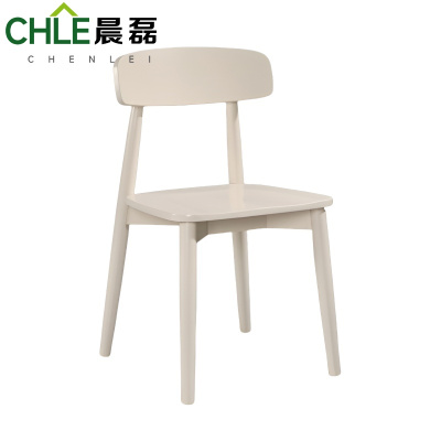 晨磊 实木椅 43*49.5*81.5cm(白色) 把